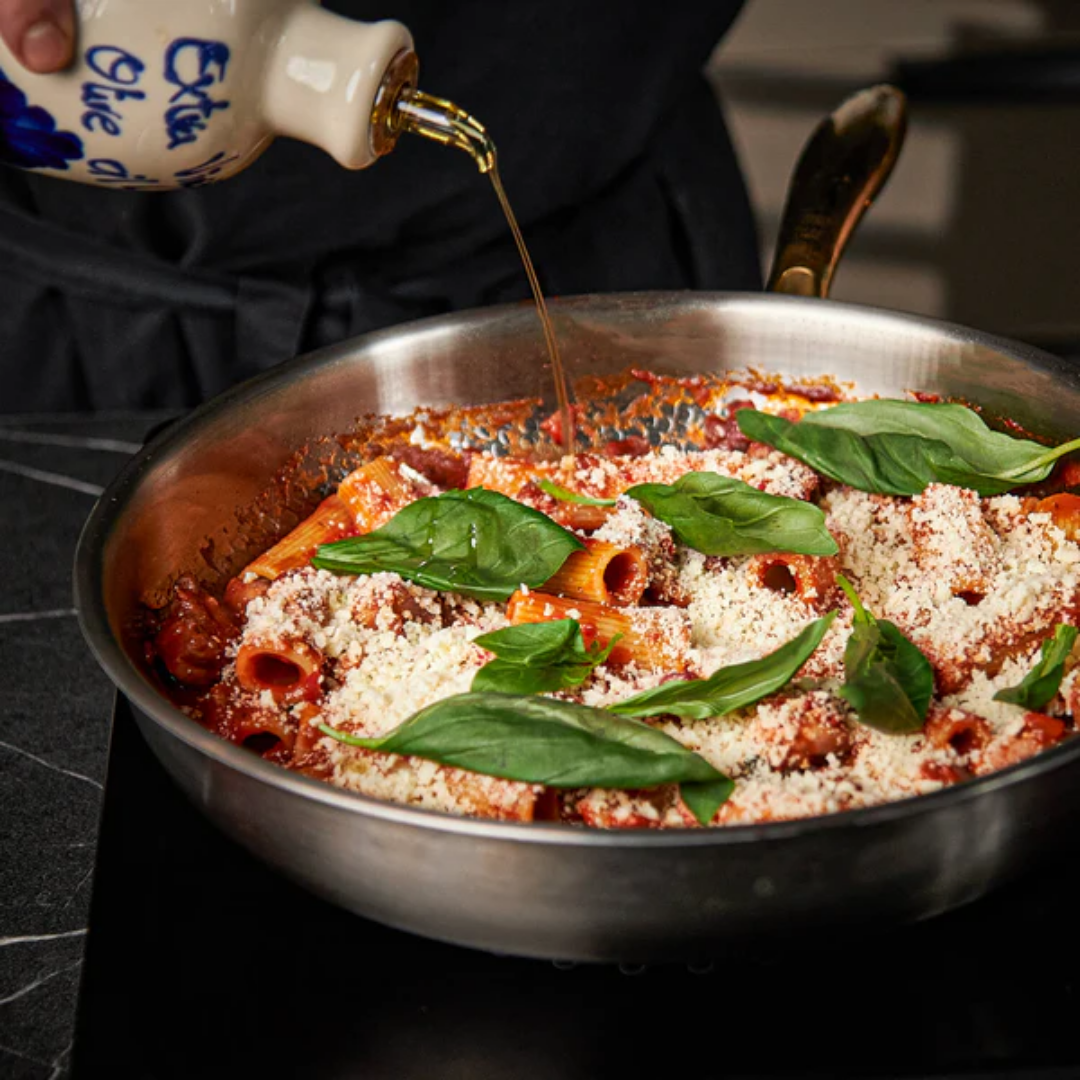 BowLift | Titanium Frying Pan | Non-Toxic, Naturally Non-Stick & Ideal for Healthy Cooking
