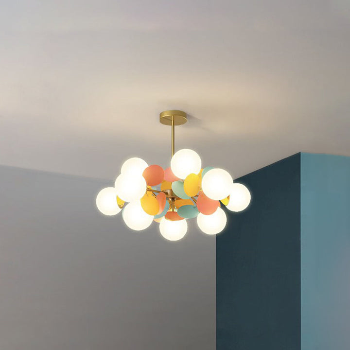 BowLift | Flower Branch Chandelier Living Room