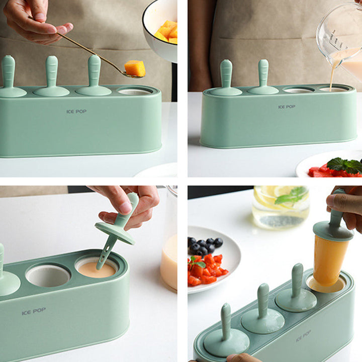 BowLift | Silicone Ice on a Stick Ice Cream Mold Set