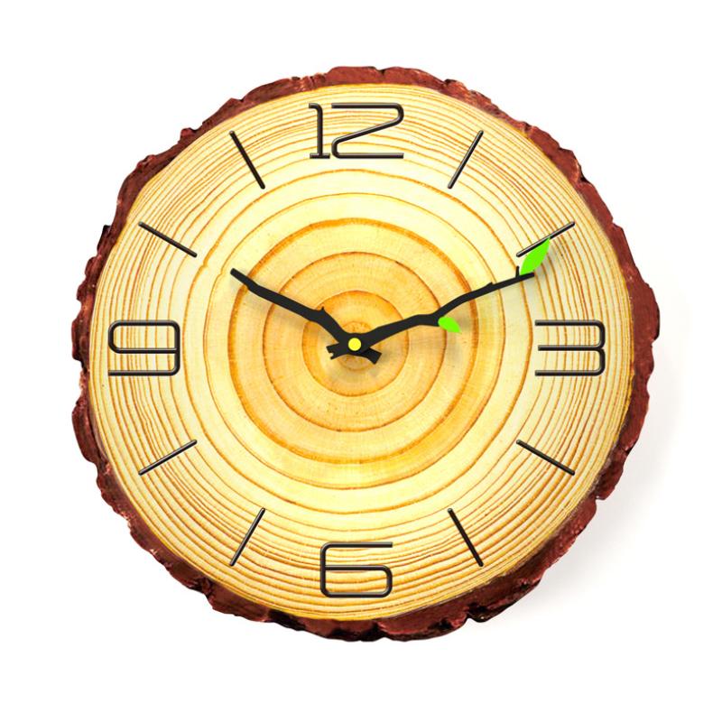BowLift | Wood Annual Rings Wall Clock