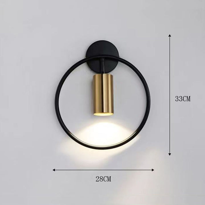 Round Iron Wall Lamp