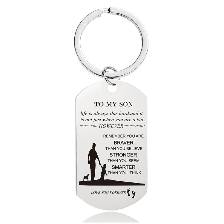 BowLift | Mother's Day Engraving Metal Keychain with Box