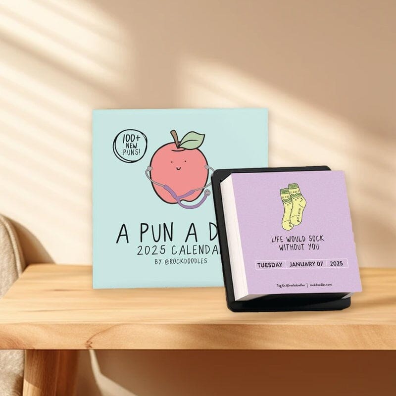 BowLift | 2025 A Pun a Day Desk Calendar