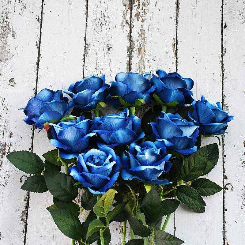 10 pieces silk roses Bowlift
