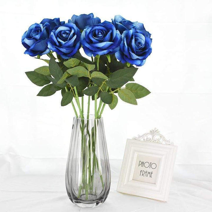 10 pieces silk roses Bowlift