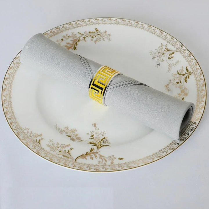 10pcs Polyester Table Napkins Wrinkle-Resistant Cloth Table Napkins | Bowlift