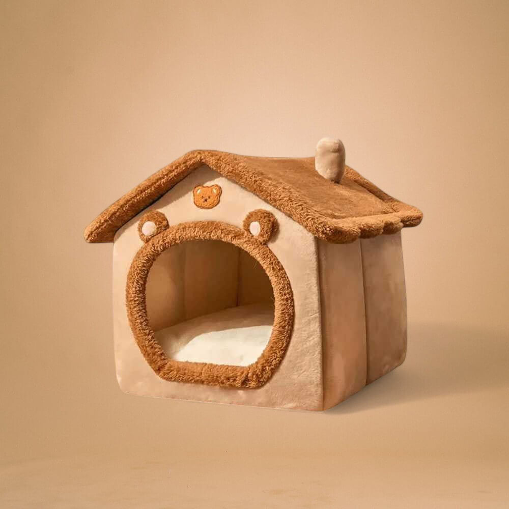 Cozy Cat House for Winter