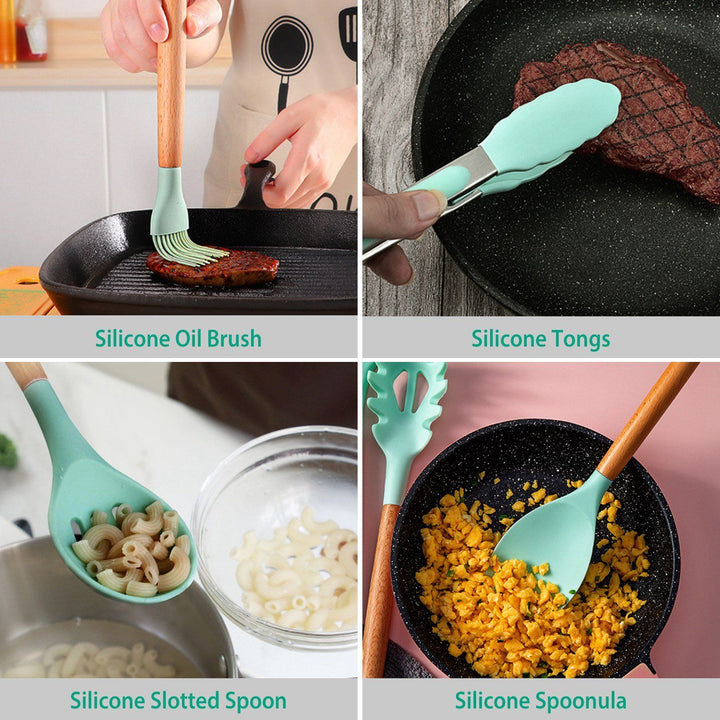 BowLift | 11-Piece: Silicone Cookware Set