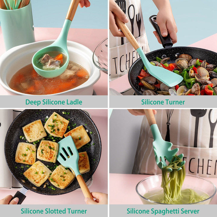 BowLift | 11-Piece: Silicone Cookware Set
