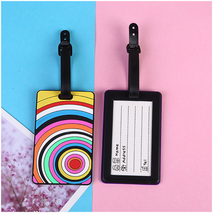 Unisex Fun Dot Pattern Luggage Tag Bowlift