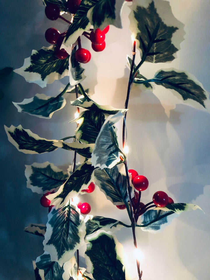 BowLift | Christmas Red Fruit Rattan Party Window Patio Party Thanksgiving Decoration String Lights