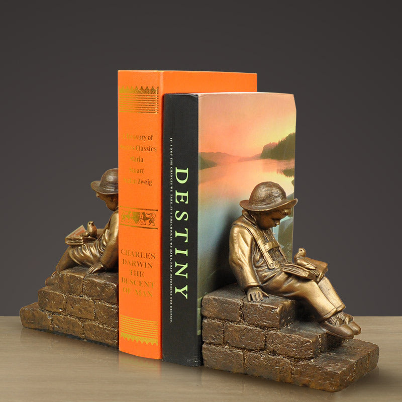 Vintage Figurative Bookends