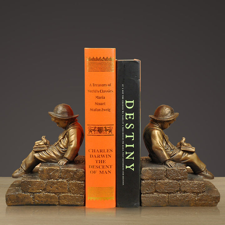 Vintage Figurative Bookends
