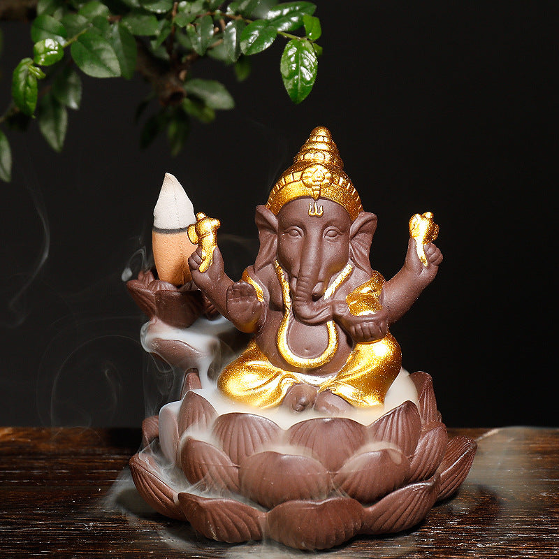 Decorative Ganesh Incense Holder