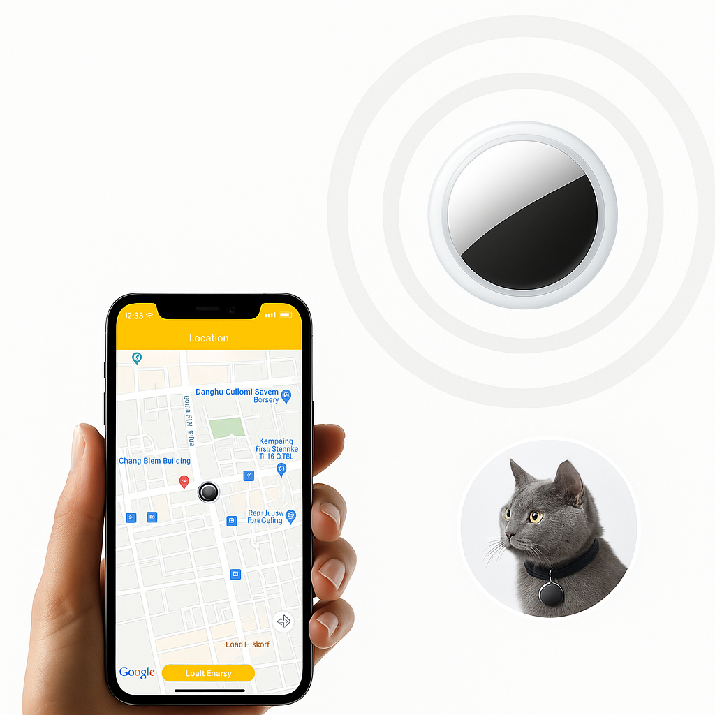 BowLift | GPS Tracker Tag for Keys and Valuables