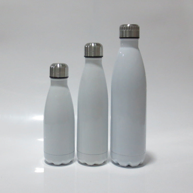 Ladies stainless steel insulated bottle with innovative grip surface Bowlift