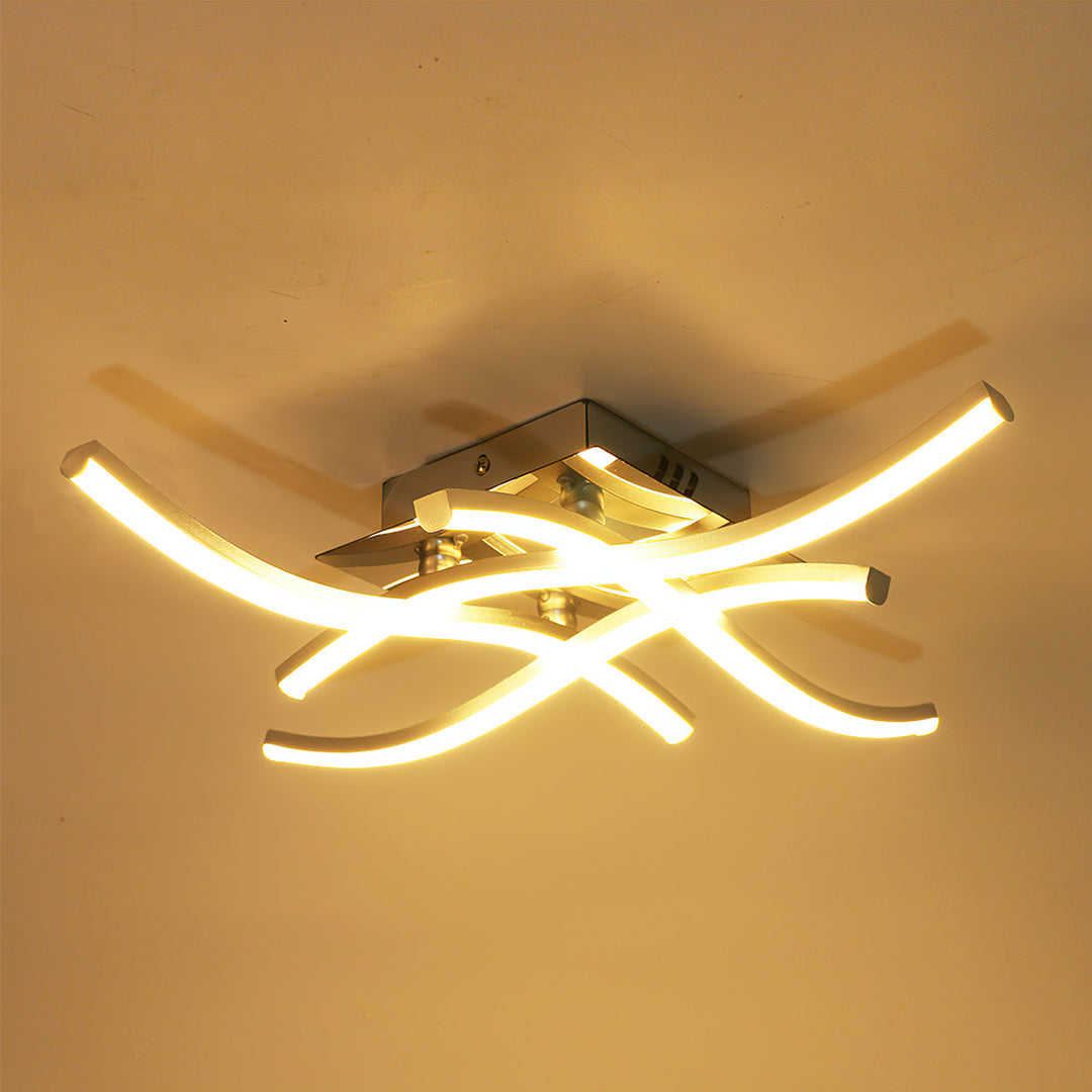 BowLift | LED Ceiling Light Modern Aluminum Flush Fixture