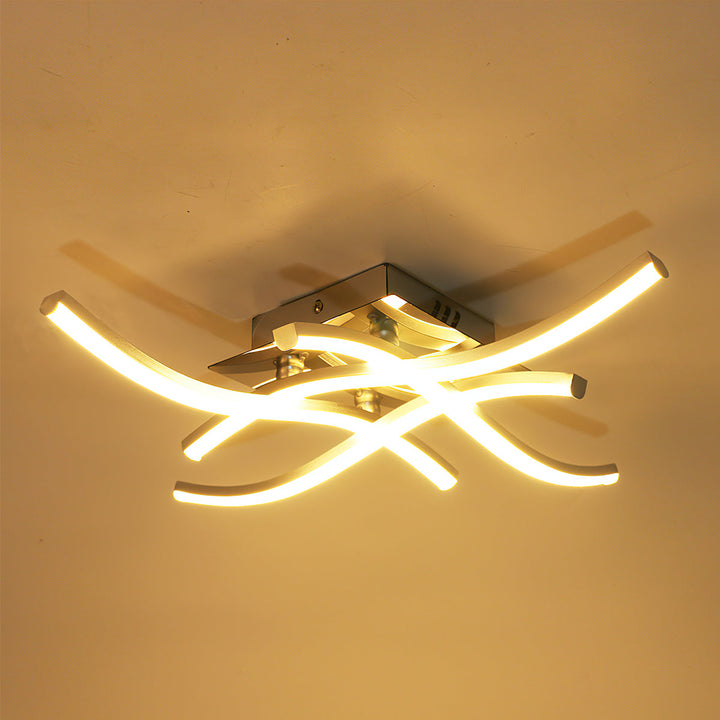 BowLift | LED Ceiling Light Modern Aluminum Flush Fixture