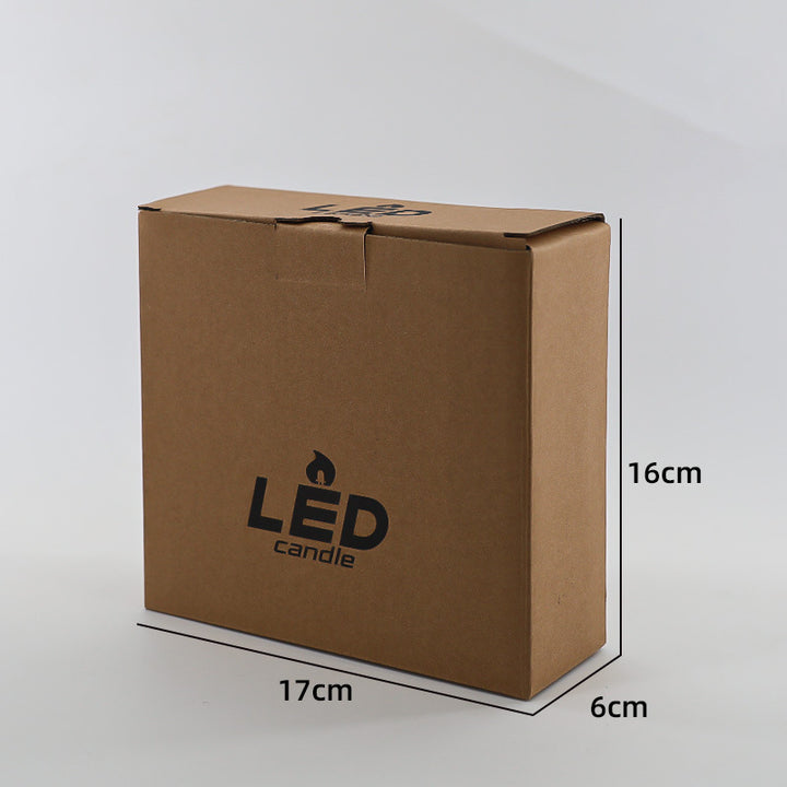 LED Real Wax Look Candle with Movable Flame