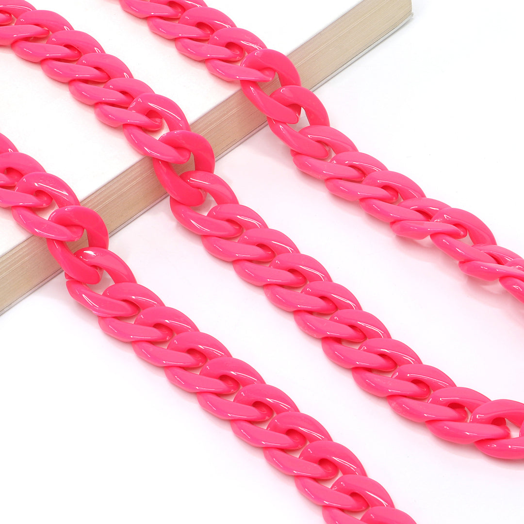 Colorful Oversized Acrylic Eyewear Chain Bowlift