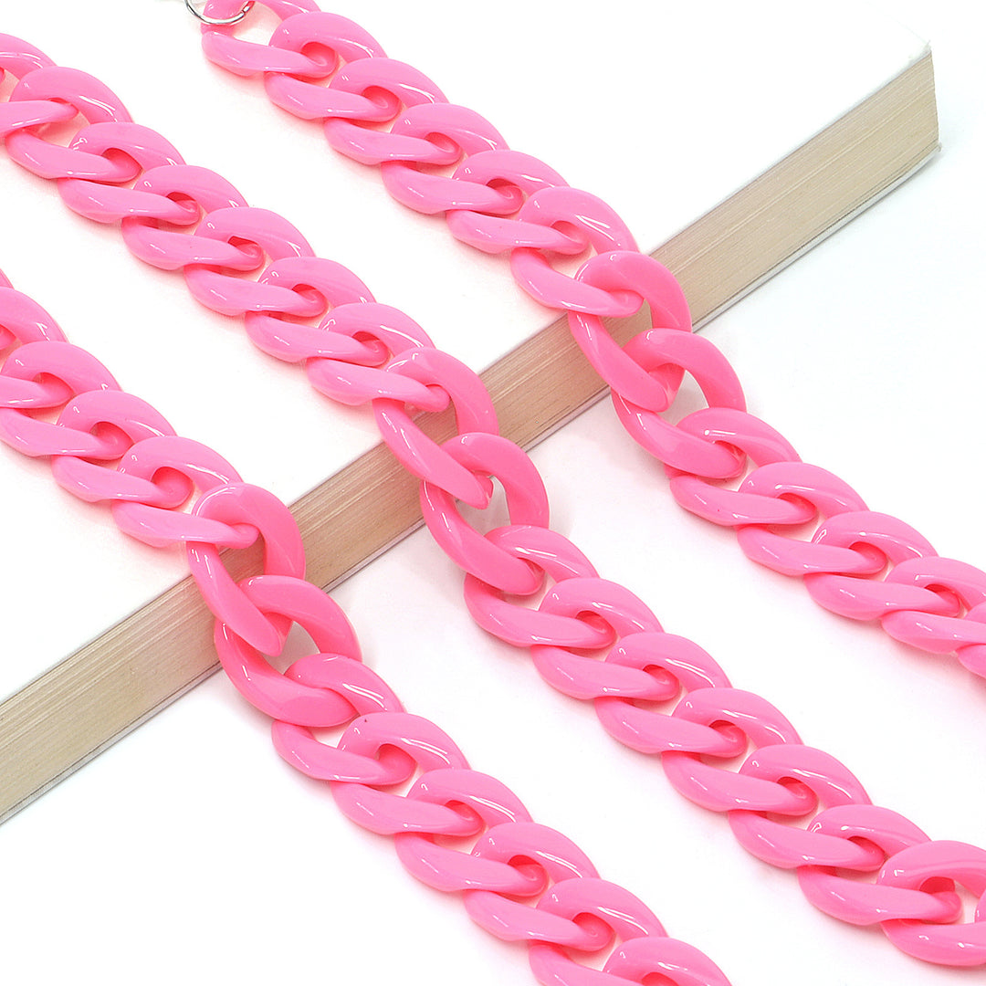 Colorful Oversized Acrylic Eyewear Chain Bowlift