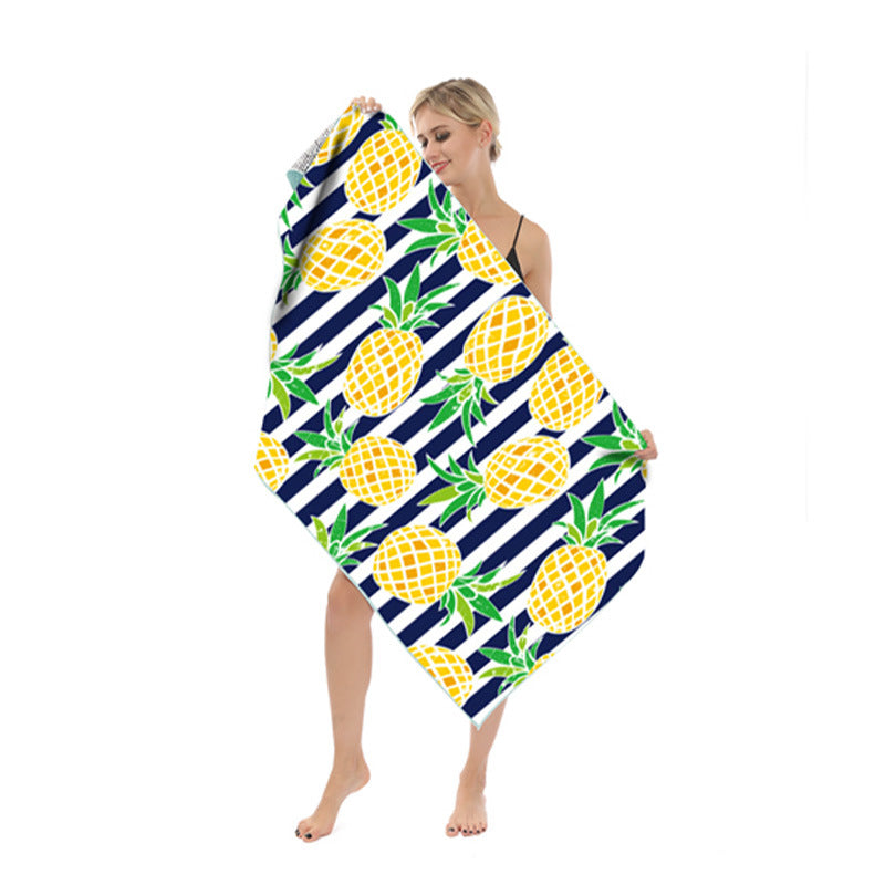 Multifunctional beach towel in creative mandala design Bowlift