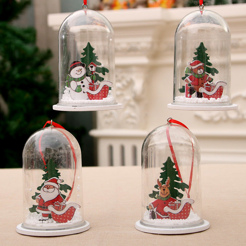 Decorative Glass Snow Globe Bowlift