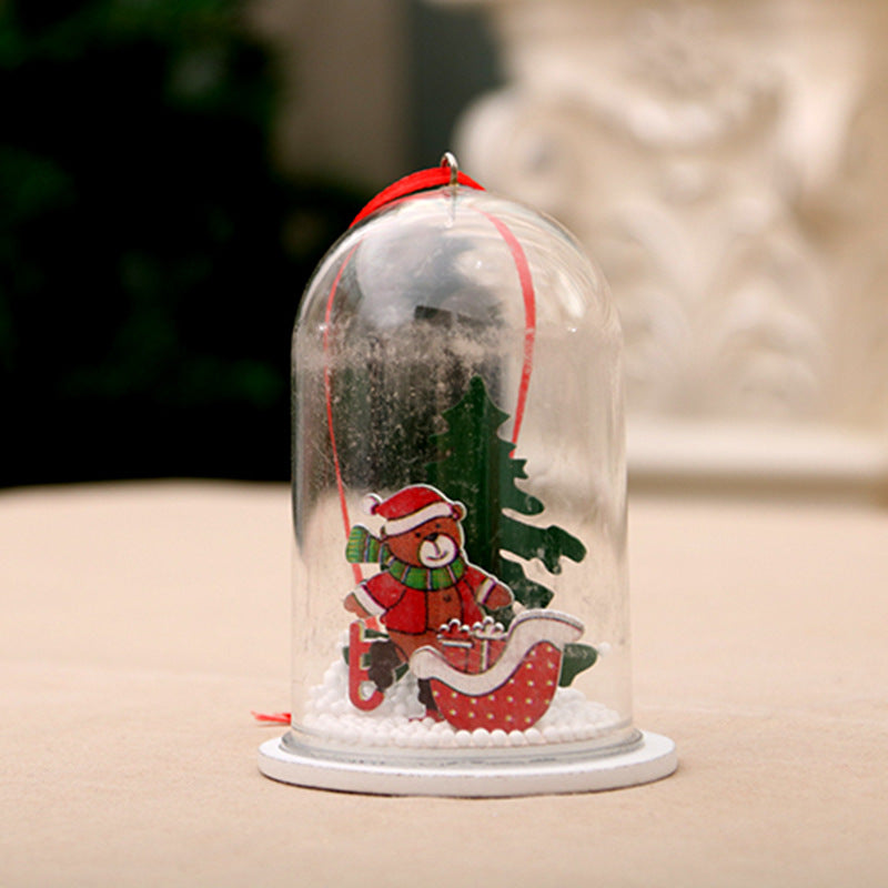 Decorative Glass Snow Globe Bowlift