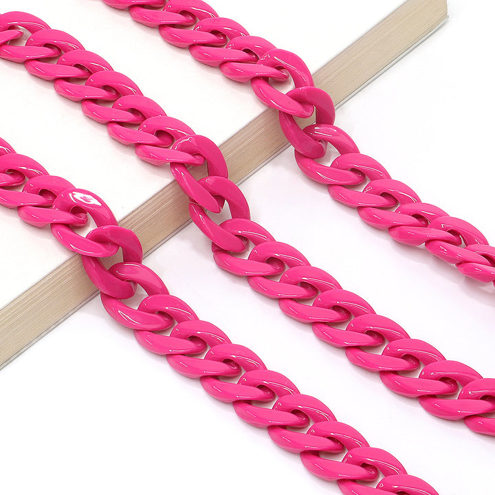 Colorful Oversized Acrylic Eyewear Chain Bowlift