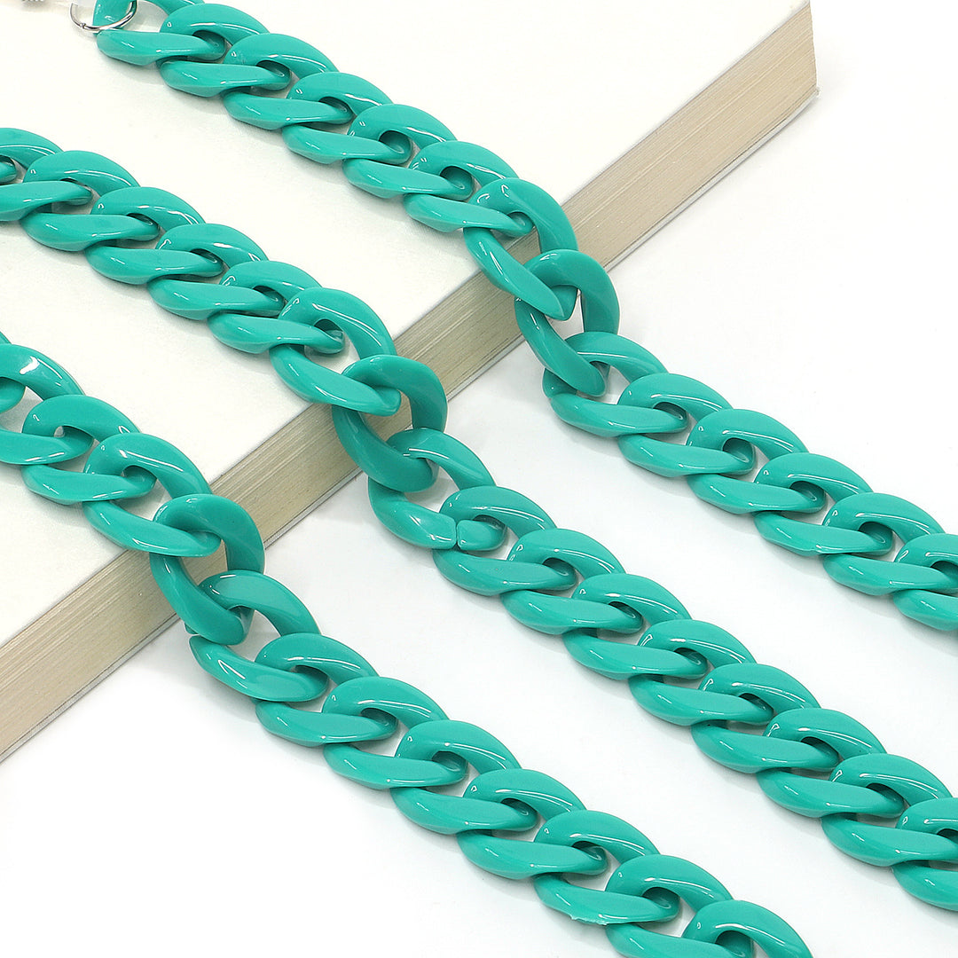 Colorful Oversized Acrylic Eyewear Chain Bowlift
