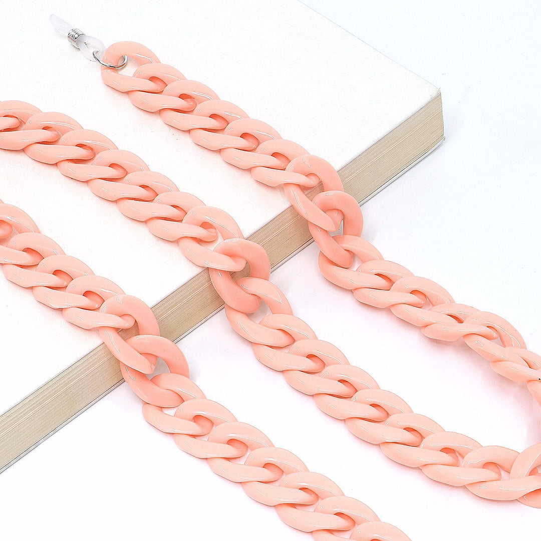 Colorful Oversized Acrylic Eyewear Chain Bowlift