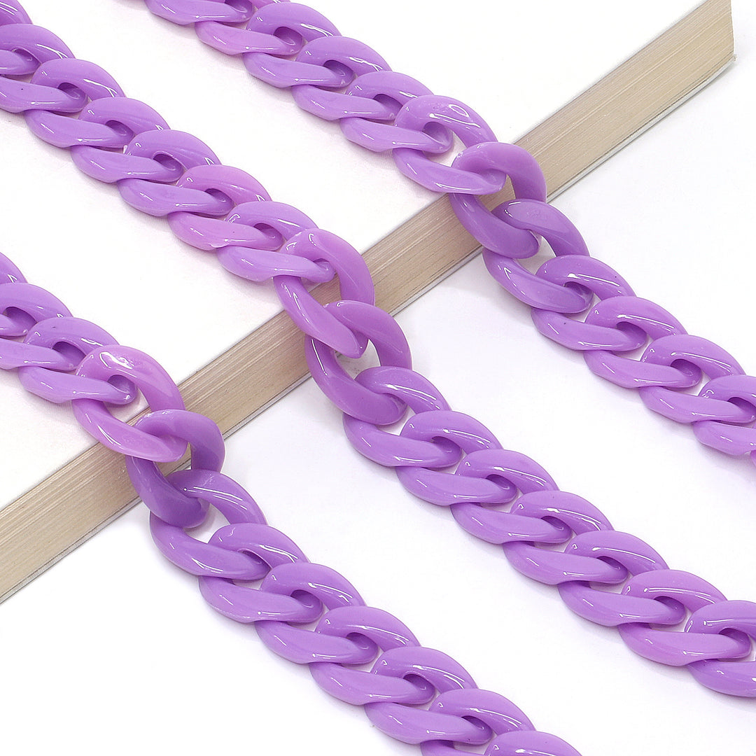 Colorful Oversized Acrylic Eyewear Chain Bowlift
