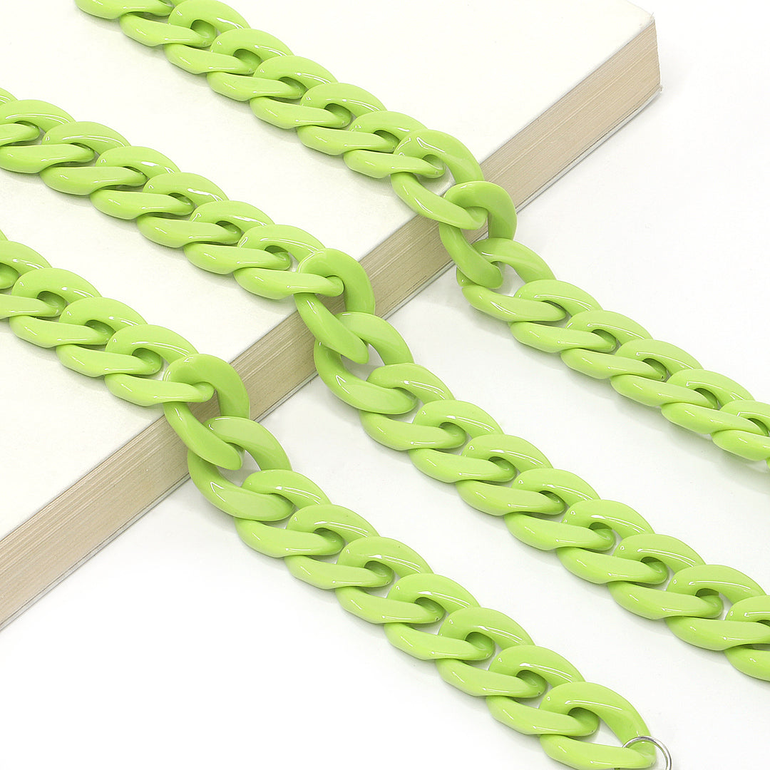 Colorful Oversized Acrylic Eyewear Chain Bowlift