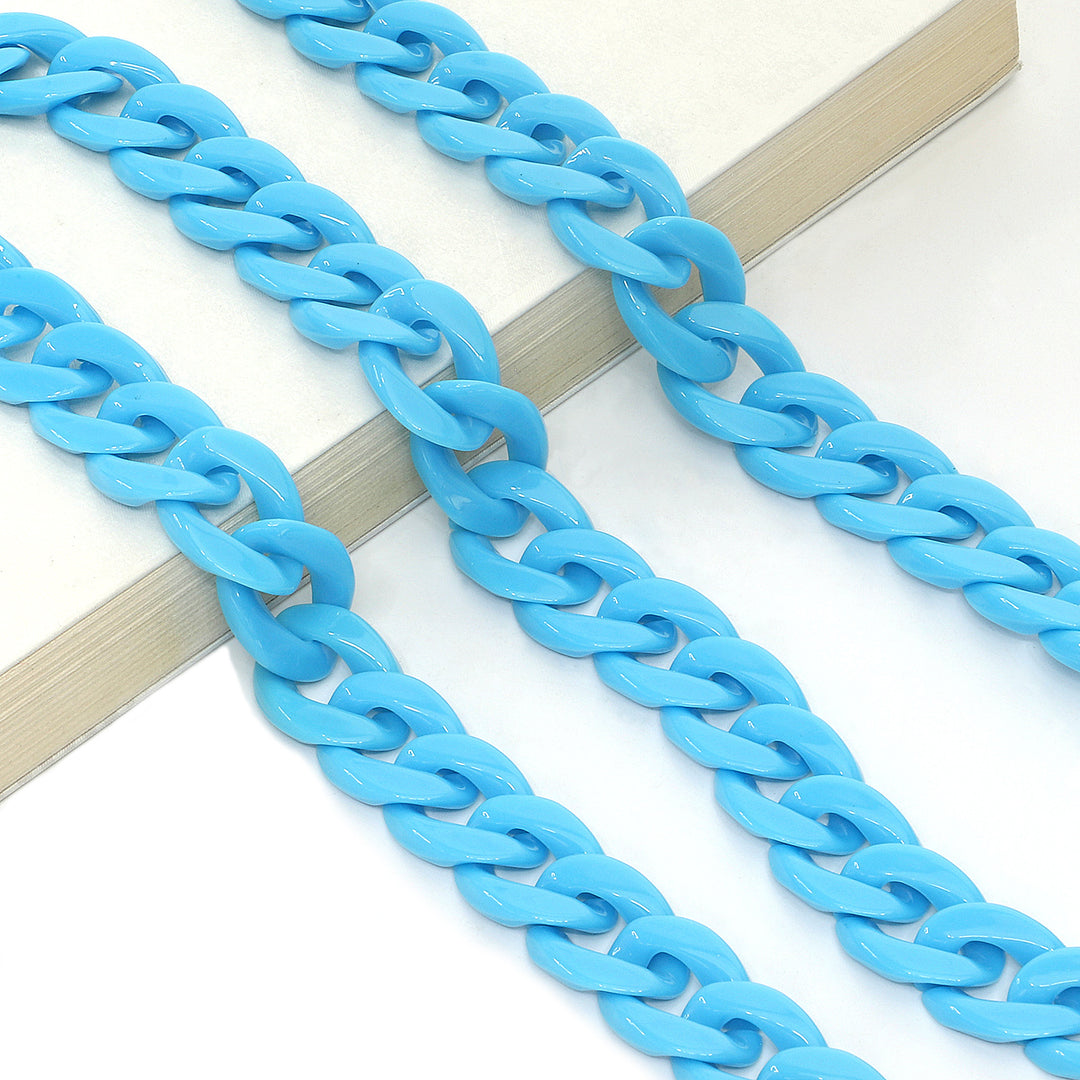 Colorful Oversized Acrylic Eyewear Chain Bowlift