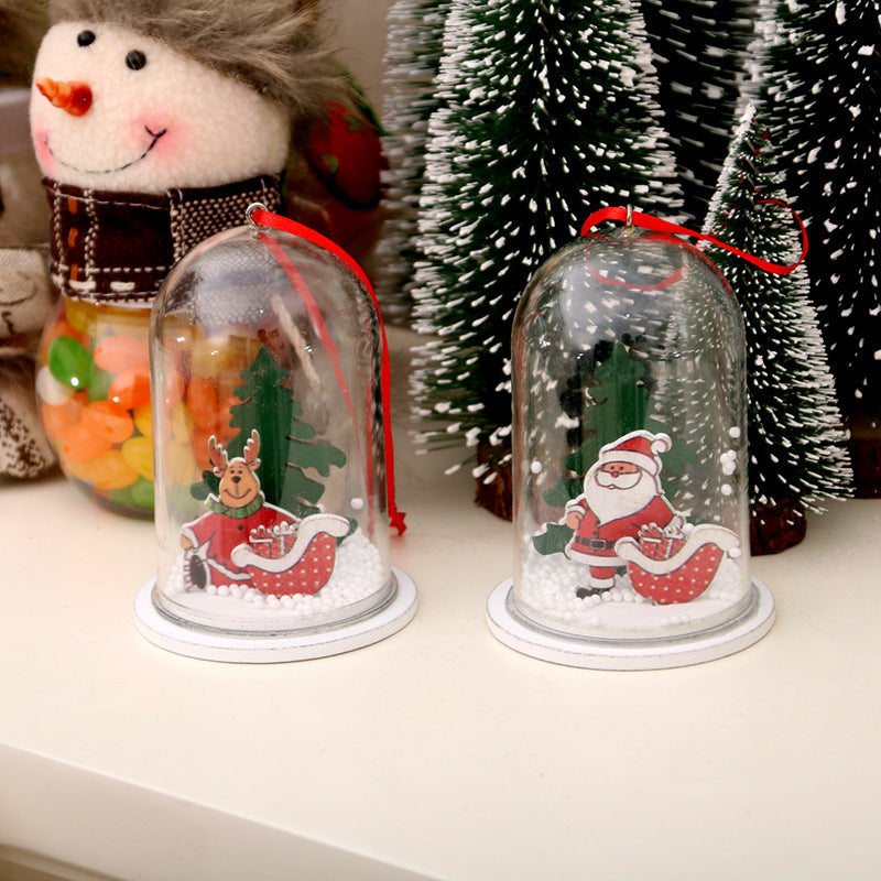 Decorative Glass Snow Globe Bowlift