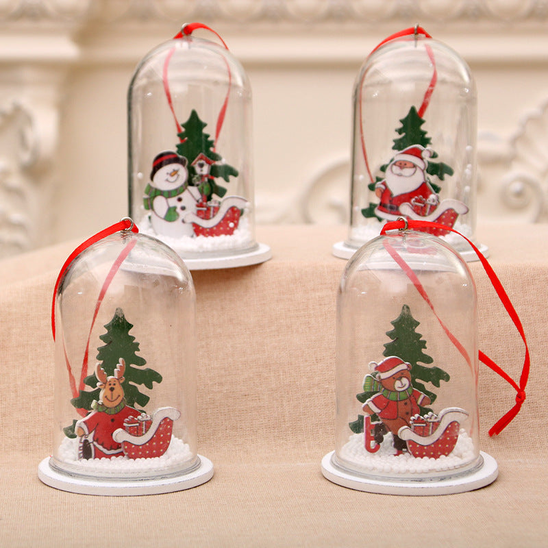 Decorative Glass Snow Globe Bowlift