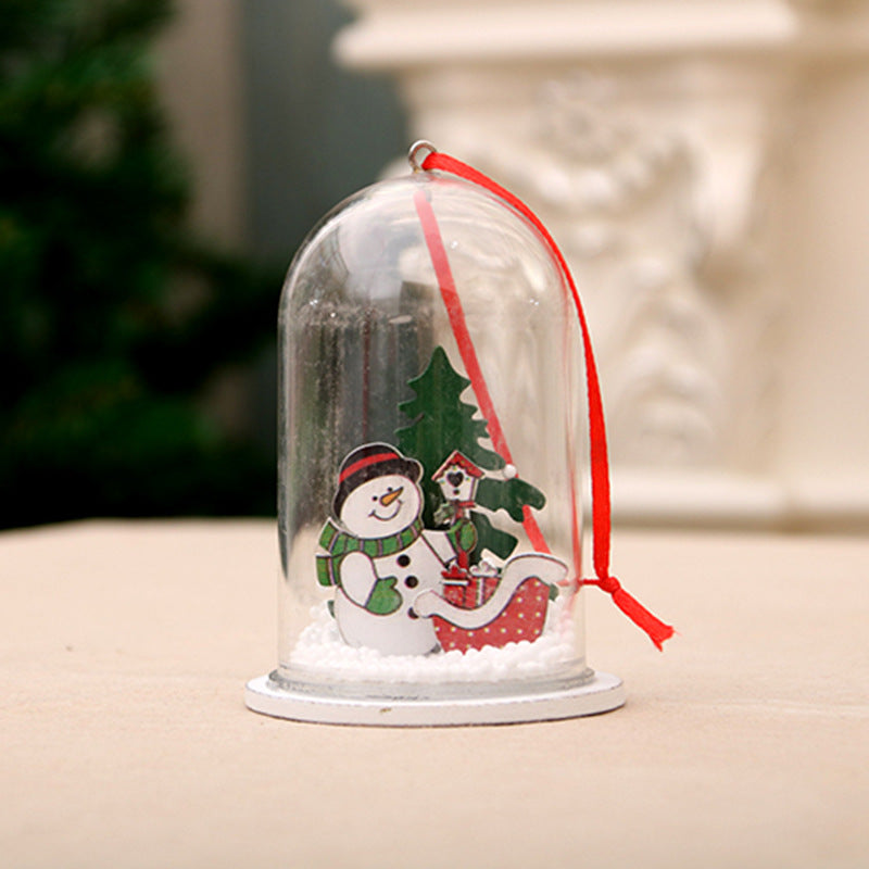 Decorative Glass Snow Globe Bowlift