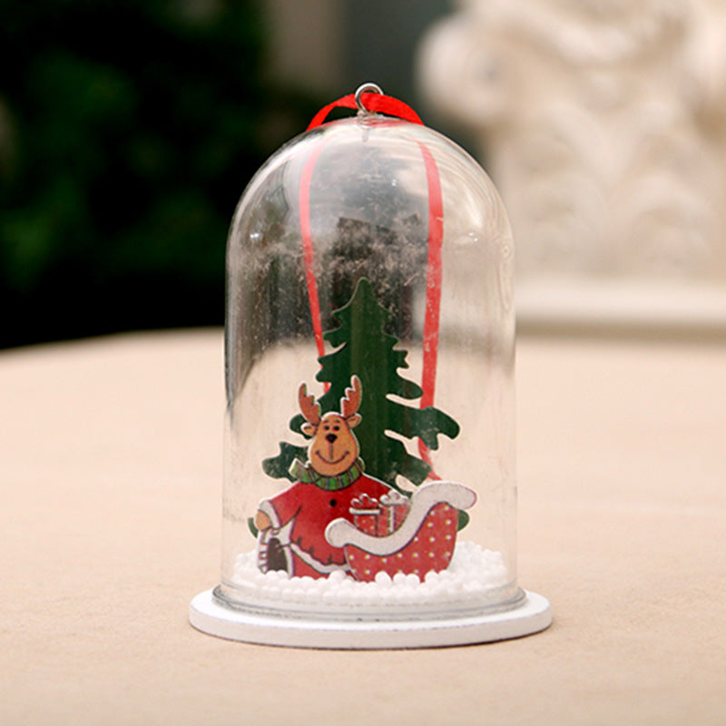 Decorative Glass Snow Globe Bowlift