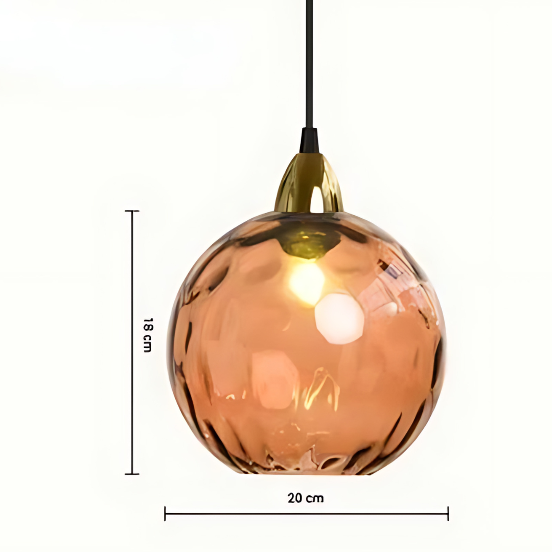 BowLift | Elegant Glass Sphere Pendant Lamp for Luxury Interiors