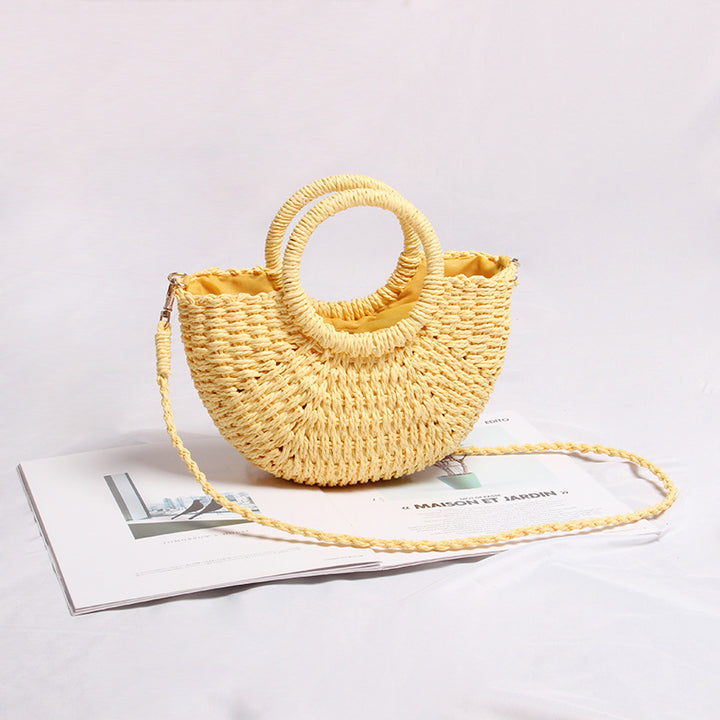 Handmade Tote Bag Made of Woven Material Bowlift
