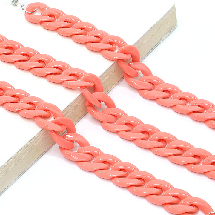 Colorful Oversized Acrylic Eyewear Chain Bowlift