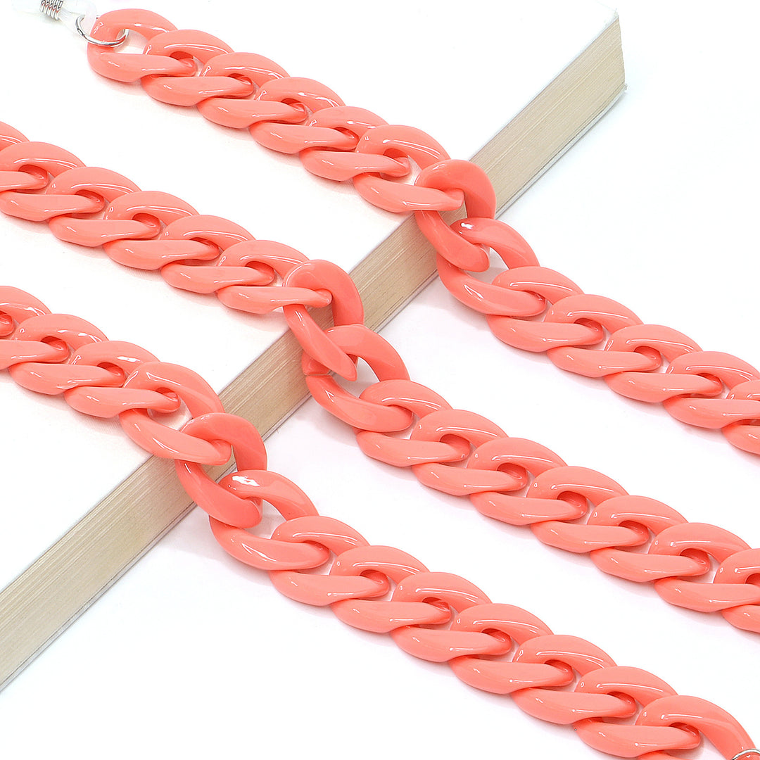 Vibrant Acrylic Eyewear Chain Bowlift