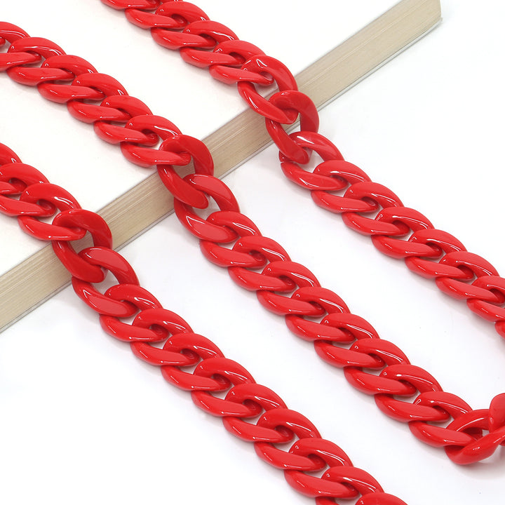Vibrant Acrylic Eyewear Chain Bowlift