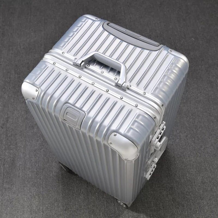 Durable Hard-Shell Travel Suitcase Bowlift