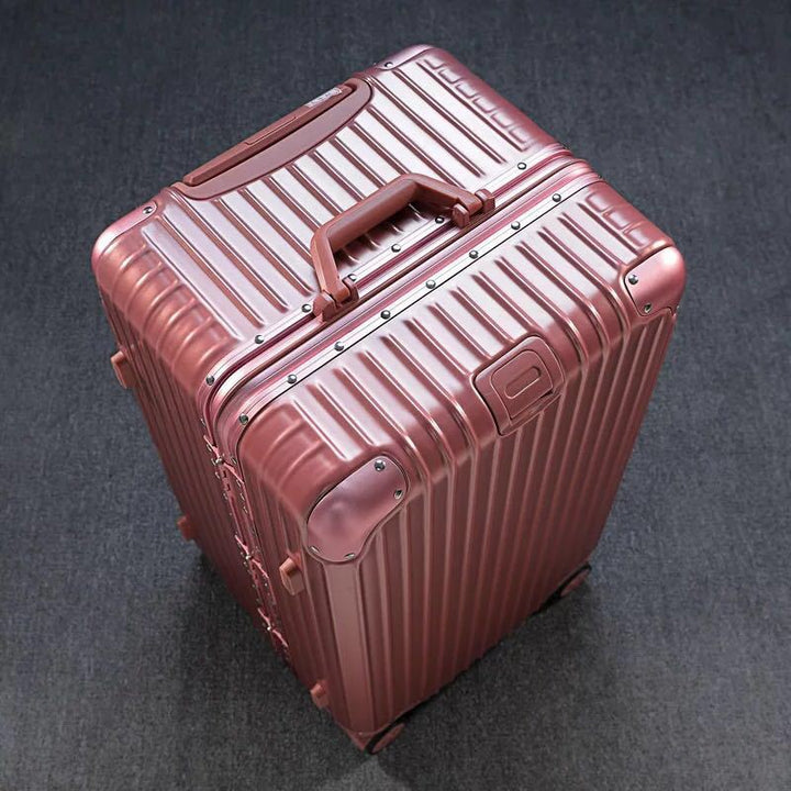 Durable Hard-Shell Travel Suitcase Bowlift
