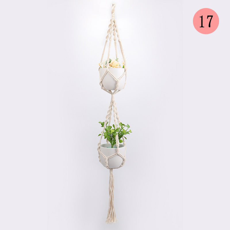 Hanging Macrame Plant Holder Bowlift