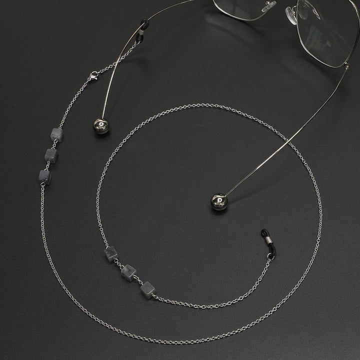 Elegant Bead Chain Eyewear Holder Bowlift