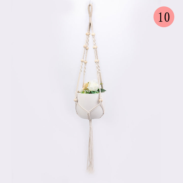 Hanging Macrame Plant Holder Bowlift