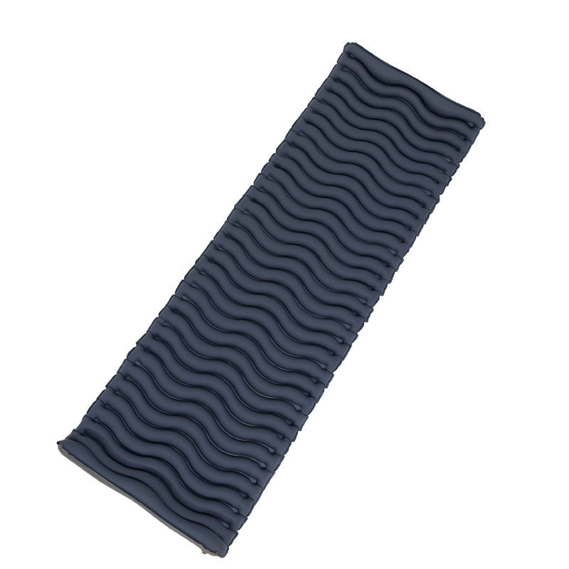 lightweight inflatable camping sleeping pad with wavy air-channel comfort design Bowlift