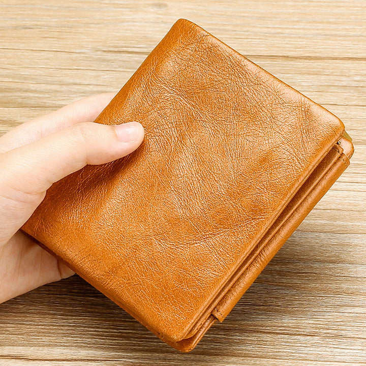 Premium Leather Travel Wallet